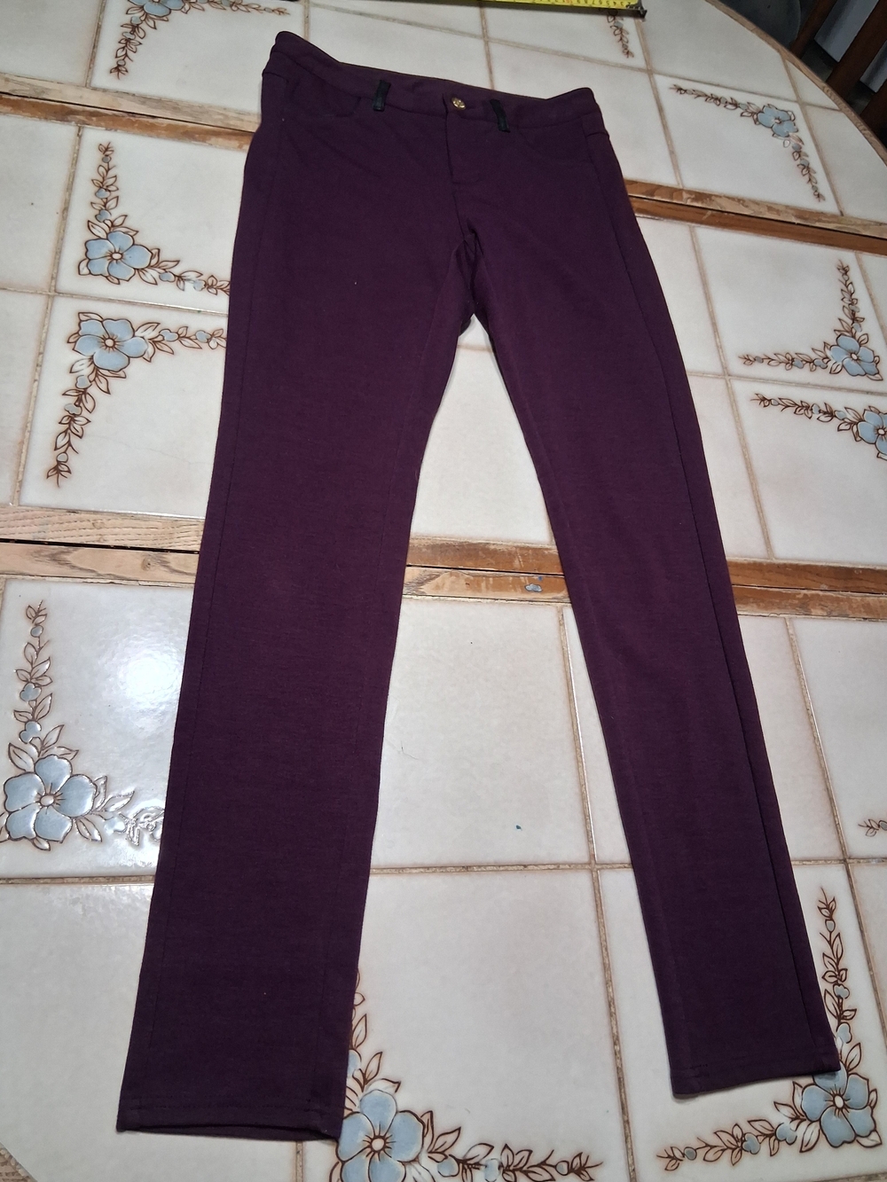 Women's Skinny Ponte Pants - Plum